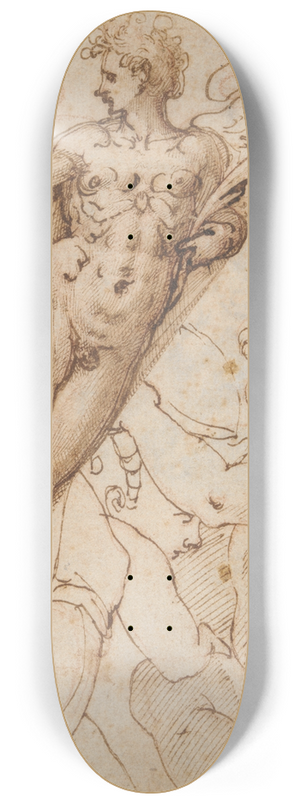 Alessandro Casolani - Flying Angel 8.25 inch art skate deck