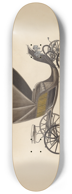 Fred Weiss - Phaeton 8.25 inch art skate deck