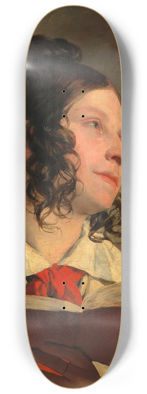 Friedrich von Amerling - Josefine von Kaltenthaler 8.25 inch art skate deck