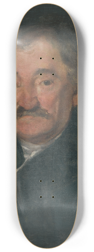 Friedrich von Amerling - Portrait of a senior man 8.25 inch art skate deck