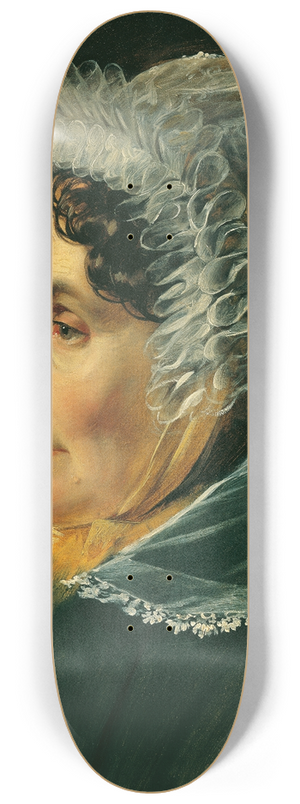 Friedrich von Amerling - Theresia Amerling, Mutter des Knstlers 8.25 inch art skate deck Friedrich von Amerling - Theresia Amerling, Mutter des Knstlers 8.25 inch art skate deck