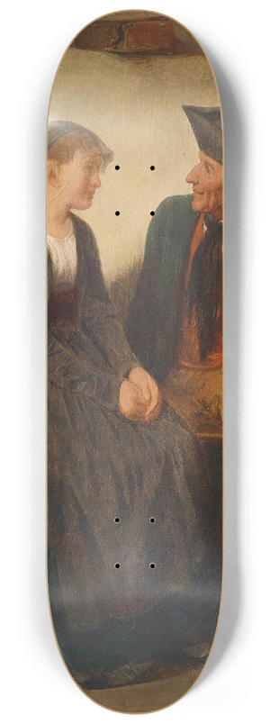Friedrich Friedlnder - Der Verehrer 8.25 inch art skate deck