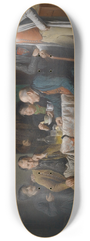 Friedrich Friedlnder - Die Brautwerbung 8.25 inch art skate deck