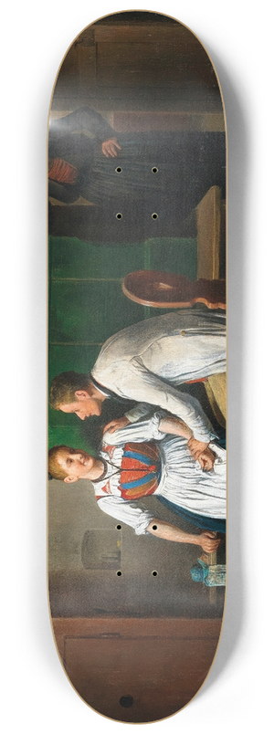 Friedrich Friedlnder - Stelldichein in der Stube 8.25 inch art skate deck