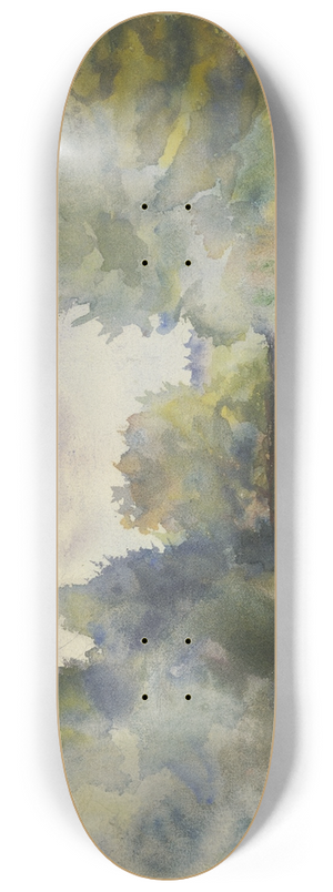 Friedrich Mook - Flat landscape 8.25 inch art skate deck