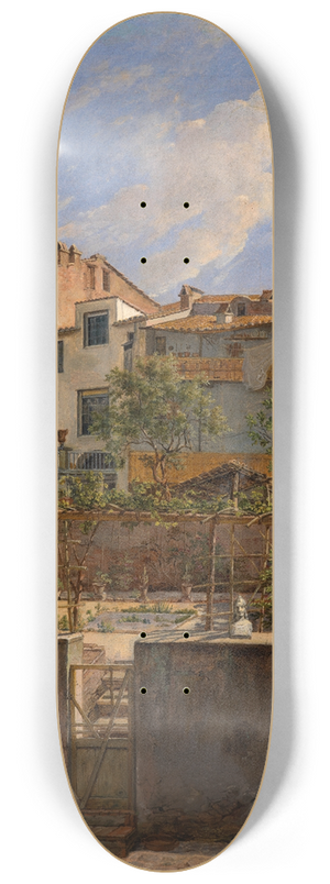 Friedrich Mosbrugger  - Italienische Hinterhuser 8.25 inch art skate deck
