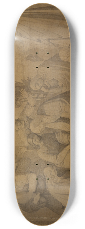 Friedrich Overbeck - Beweinung Christi 8.25 inch art skate deck
