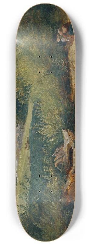 Friedrich Philipp Reinhold - Bachlandschaft 8.25 inch art skate deck