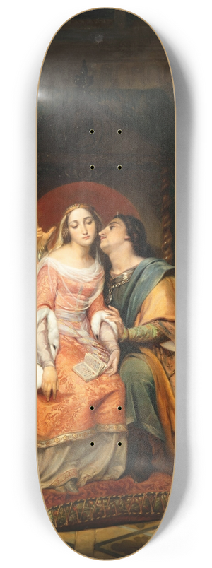 Friedrich Sturm - Paolo and Francesca 8.25 inch art skate deck