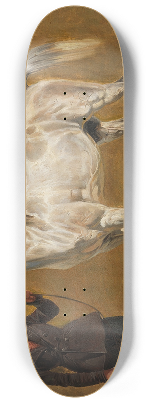 Friedrich Voltz - Schimmel mit Rittmeister 8.25 inch art skate deck