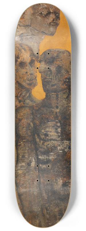 Frits van den Berghe - The Stone Age 8.25 inch art skate deck