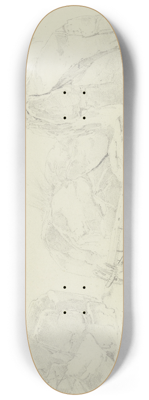 Fritz Bamberger - Gesteinsbrocken am Frillensee 8.25 inch art skate deck