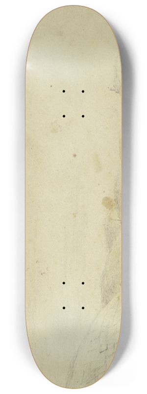 Fritz Bamberger - Landschaft, Gebirgssee mit Dorf 8.25 inch art skate deck
