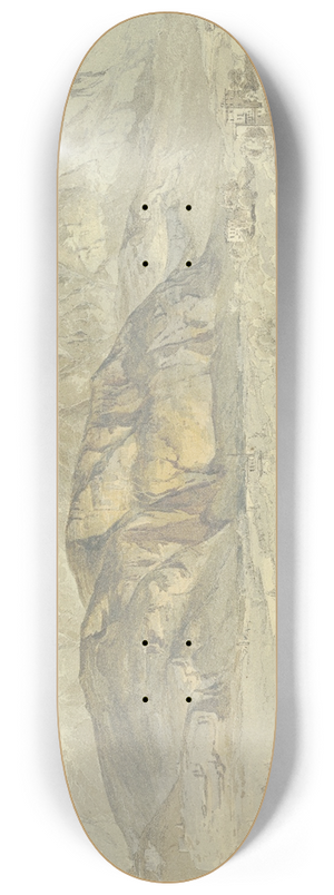 Fritz Bamberger - Surroundings of Trient 8.25 inch art skate deck
