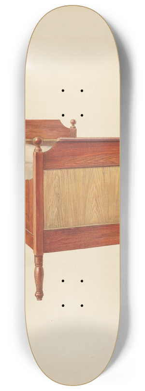 Fritz Boehmer - Zoar Sleigh Bed 8.25 inch art skate deck
