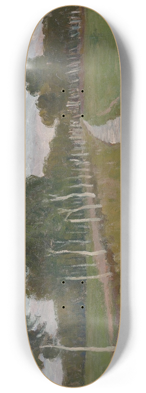 Fritz Overbeck - Evening at Moor channel II 8.25 inch art skate deck