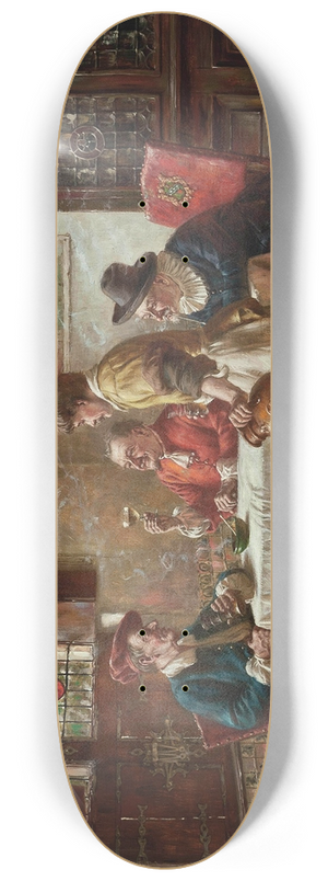 Fritz Wagner - A good vintage 8.25 inch art skate deck