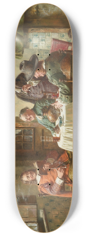 Fritz Wagner - Amusing Reading 8.25 inch art skate deck