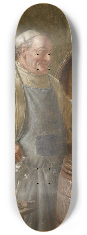 Fritz Wagner - Ein guter Schluck 8.25 inch art skate deck