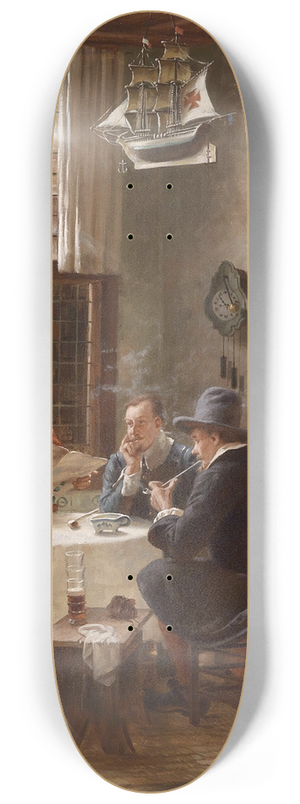 Fritz Wagner - Herrenrunde 8.25 inch art skate deck