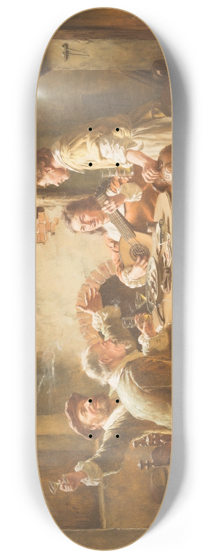 Fritz Wagner - Merry gathering 8.25 inch art skate deck