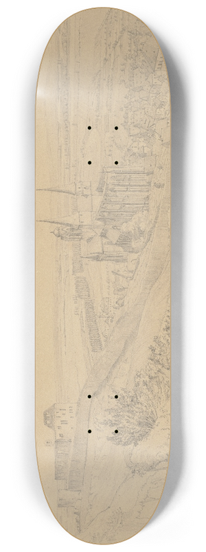 Friedrich Wilhelm Ludwig - View on Oppenheim 8.25 inch art skate deck