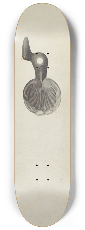 F.W. Powell - Shutter Dog 8.25 inch art skate deck