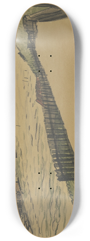 Fried Stern - Channel of Katwyk 8.25 inch art skate deck