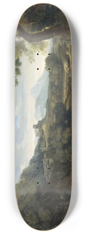 Gaspard Dughet - Landscape 8.25 inch art skate deck