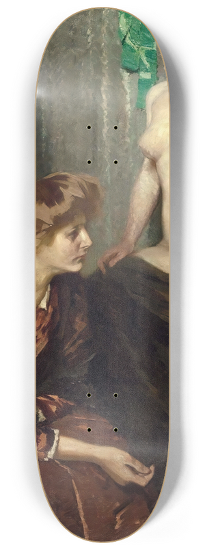 Frigyes Strobentz - Die Modelle 8.25 inch art skate deck