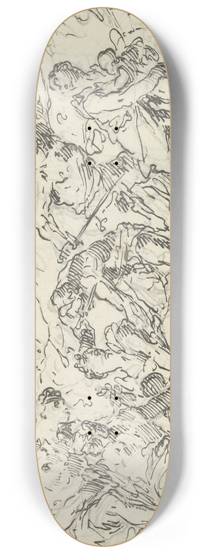 Gaspare Diziani - Bethlehemitischer Kindermord 8.25 inch art skate deck