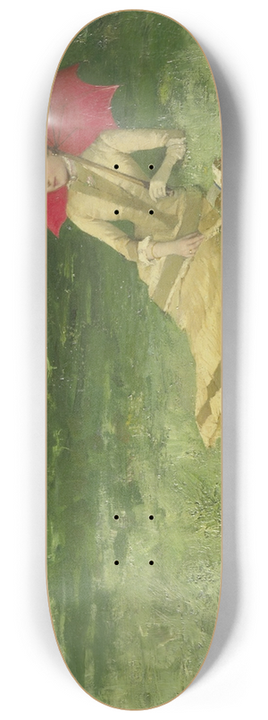 Frits Jansen - A Summer Afternoon 8.25 inch art skate deck