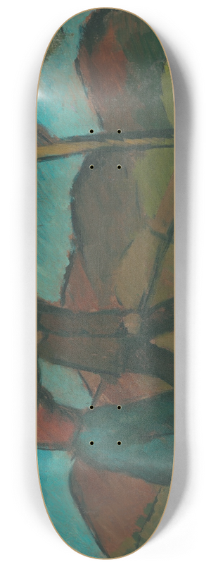 Gejza Schiller - Z prce 8.25 inch art skate deck