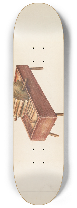 Gene Luedke - Butter Worker 8.25 inch art skate deck