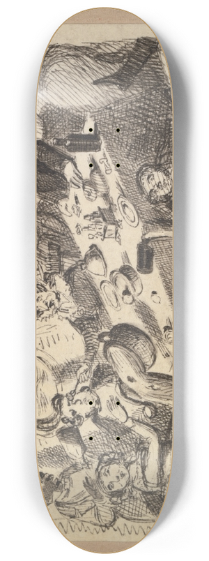 George Augustus Sala - A Life on the Ocean Wave 8.25 inch art skate deck