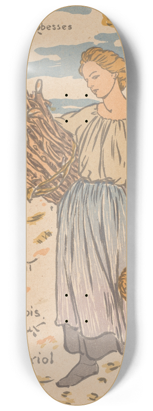 George Auriol - Noel 8.25 inch art skate deck