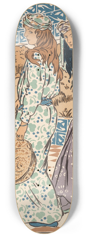 George Auriol - Scheherazade 8.25 inch art skate deck