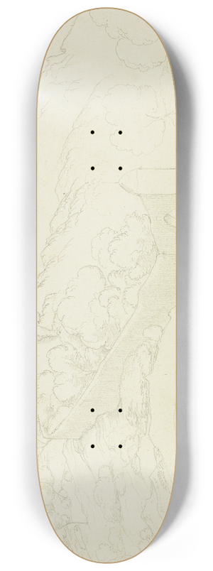 Fritz Bamberger - Area near Subiaco 8.25 inch art skate deck