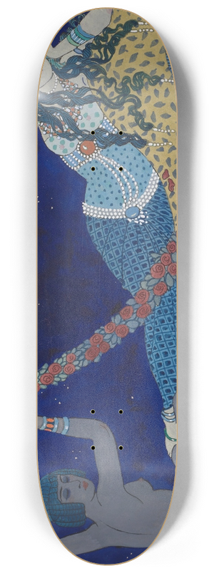 George Barbier - Cleopatra 8.25 inch art skate deck