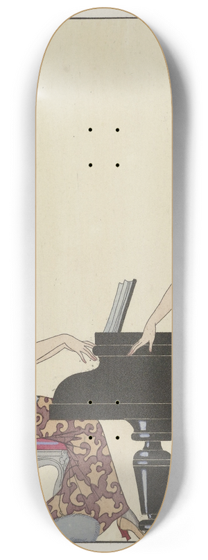 George Barbier - Incantation 8.25 inch art skate deck