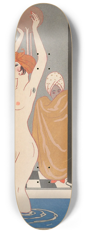 George Barbier - La Vasque 8.25 inch art skate deck
