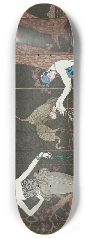 George Barbier - Le Got des Laques 8.25 inch art skate deck