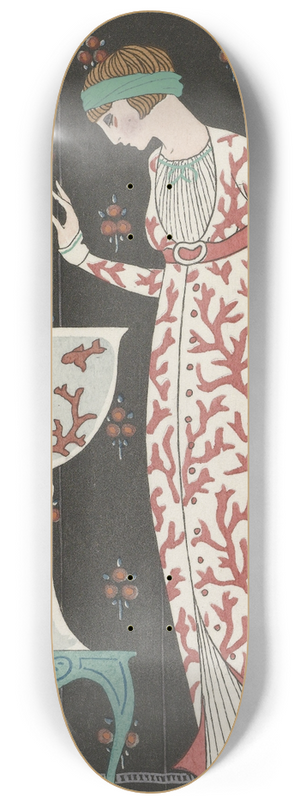 George Barbier - Robe dintrieur 8.25 inch art skate deck