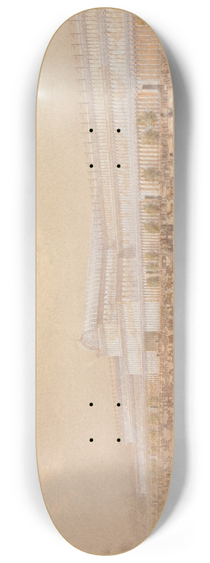 George Baxter - Crystal Palace, Hyde Park 8.25 inch art skate deck