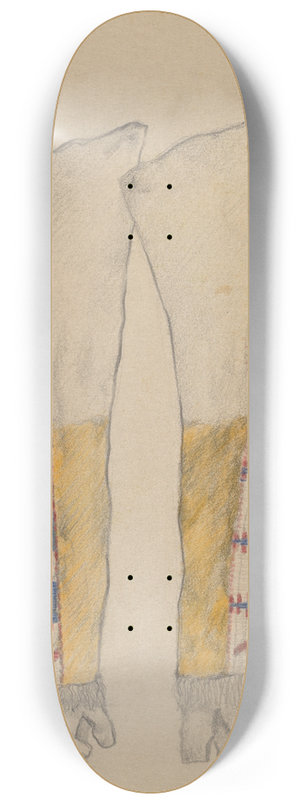 George B. Wally - Leggings 8.25 inch art skate deck