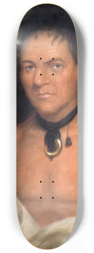 George Catlin - Co-Sne-Boin 8.25 inch art skate deck