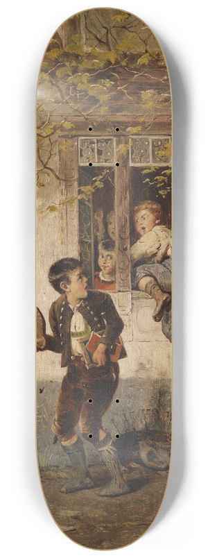 Fritz Beinke - Die Schulschwnzer 8.25 inch art skate deck Fritz Beinke - Die Schulschwnzer 8.25 inch art skate deck