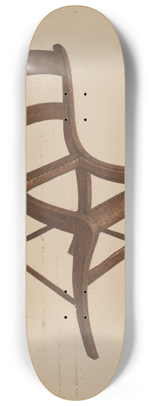 George C. Brown - Chair (frame) 8.25 inch art skate deck