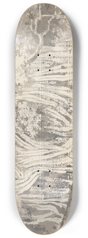 George Chinnery - A Pipul Tree 8.25 inch art skate deck