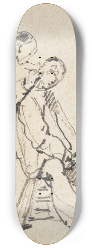 George Chinnery - The Ear Specialist 8.25 inch art skate deck